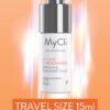 Rappresentazione 3D del siero energizzante antiossidante C-Recharge Siero, in formato travel 15ml
